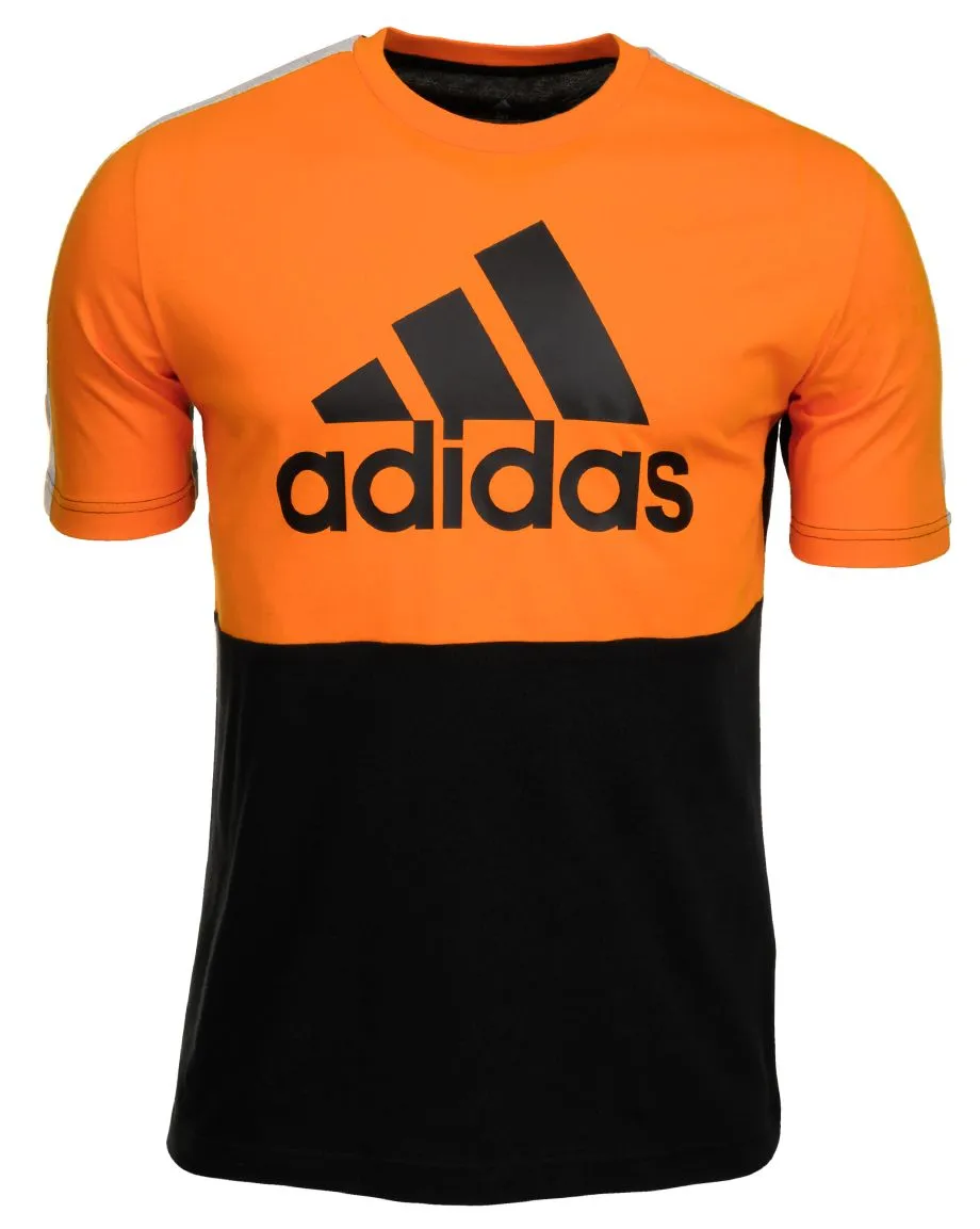 adidas Herren T-Shirt Essentials Colorblock Single Jersey Tee HE4328