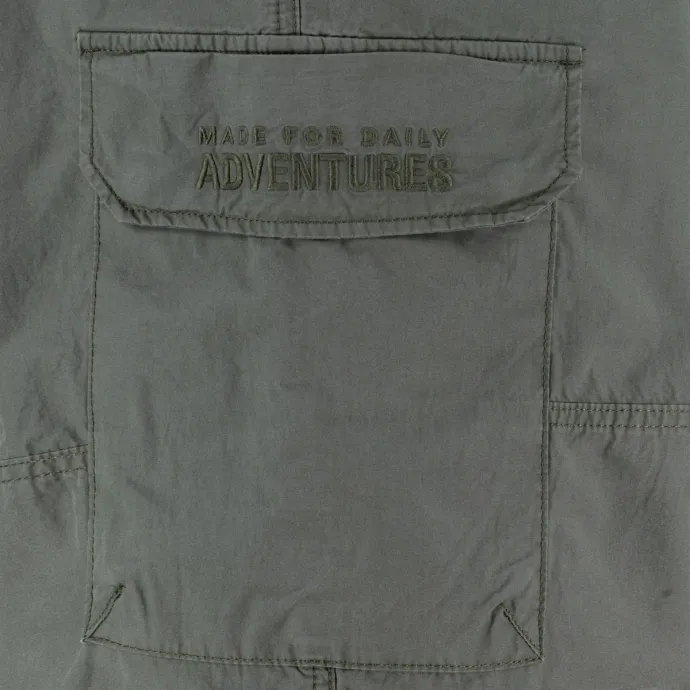 camel active 3/4 Hose im Cargo-Stil, grün 