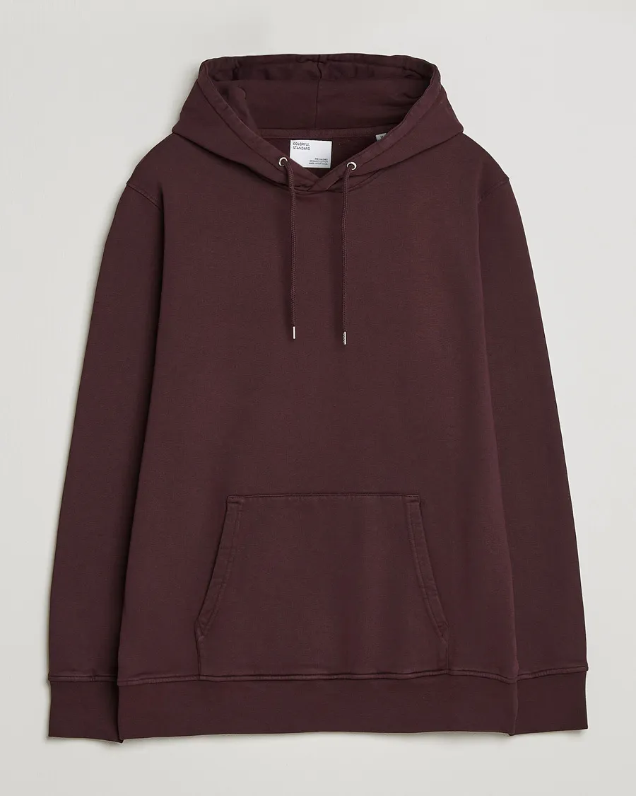 Classic Organic Hood Oxblood Red
