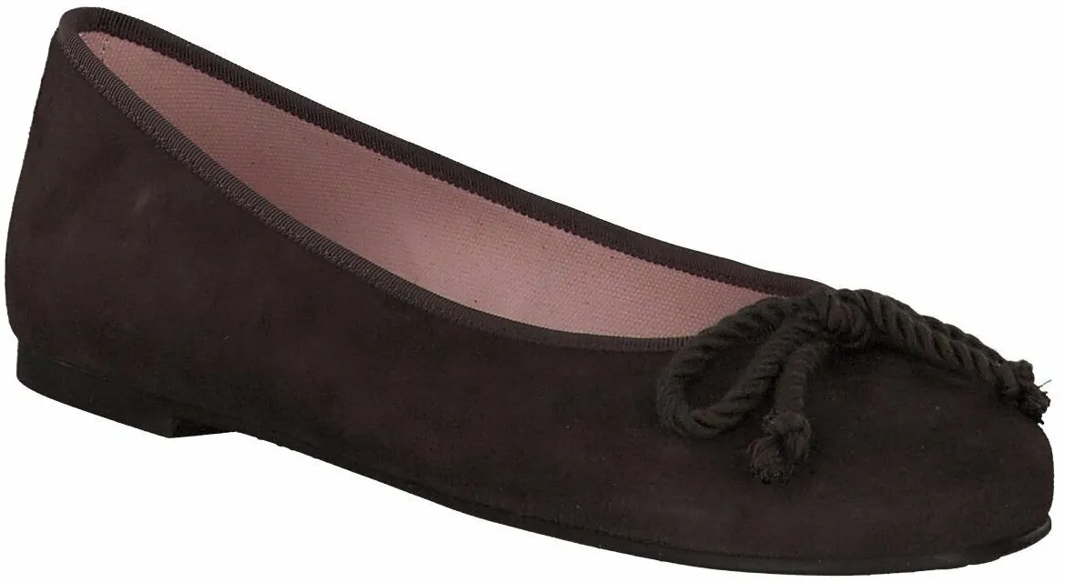 Damen-Ballerinas 103202166716 (Dunkelbraun)