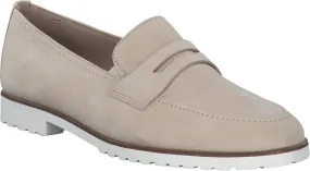 Damen-Slipper aus Leder 100302021295 (Beige)