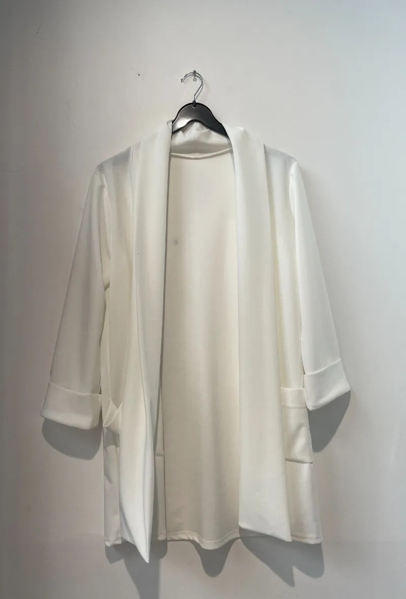 Einfarbige Jacke ALISON B. PARIS französische Herstellung