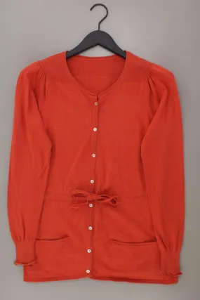 Gudrun Sjden Strickjacke Gr. S Langarm orange aus Baumwolle