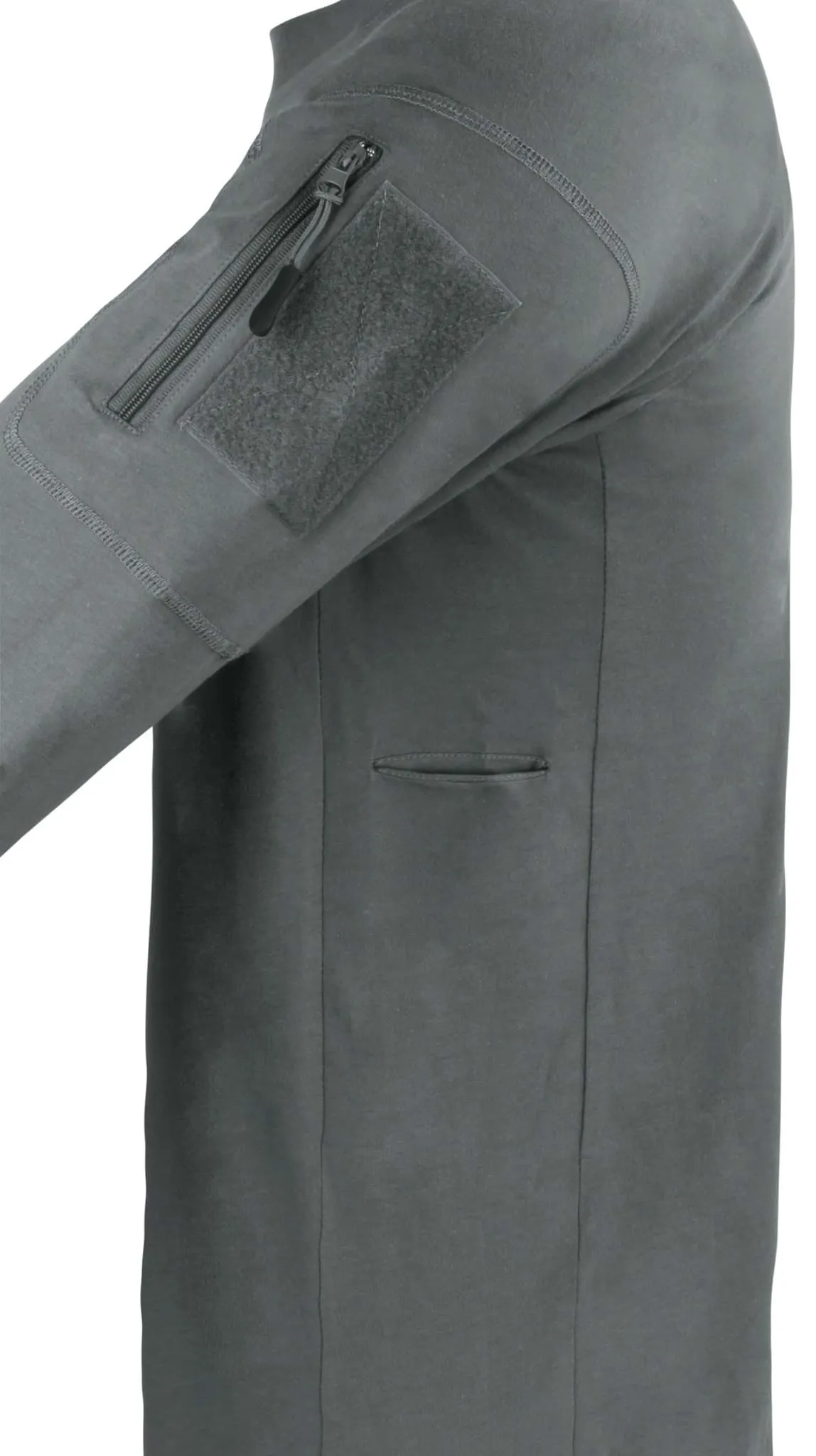 Herren Langarmshirt „Major“ Grau