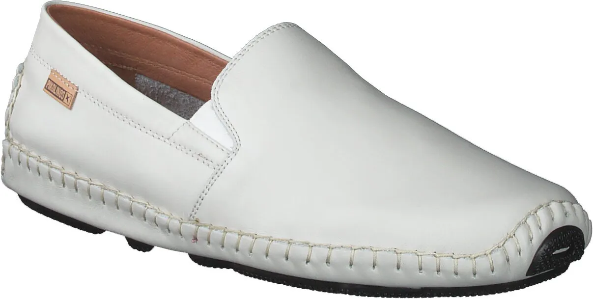 Herren-Slipper aus Leder 225301760018 (Beige)