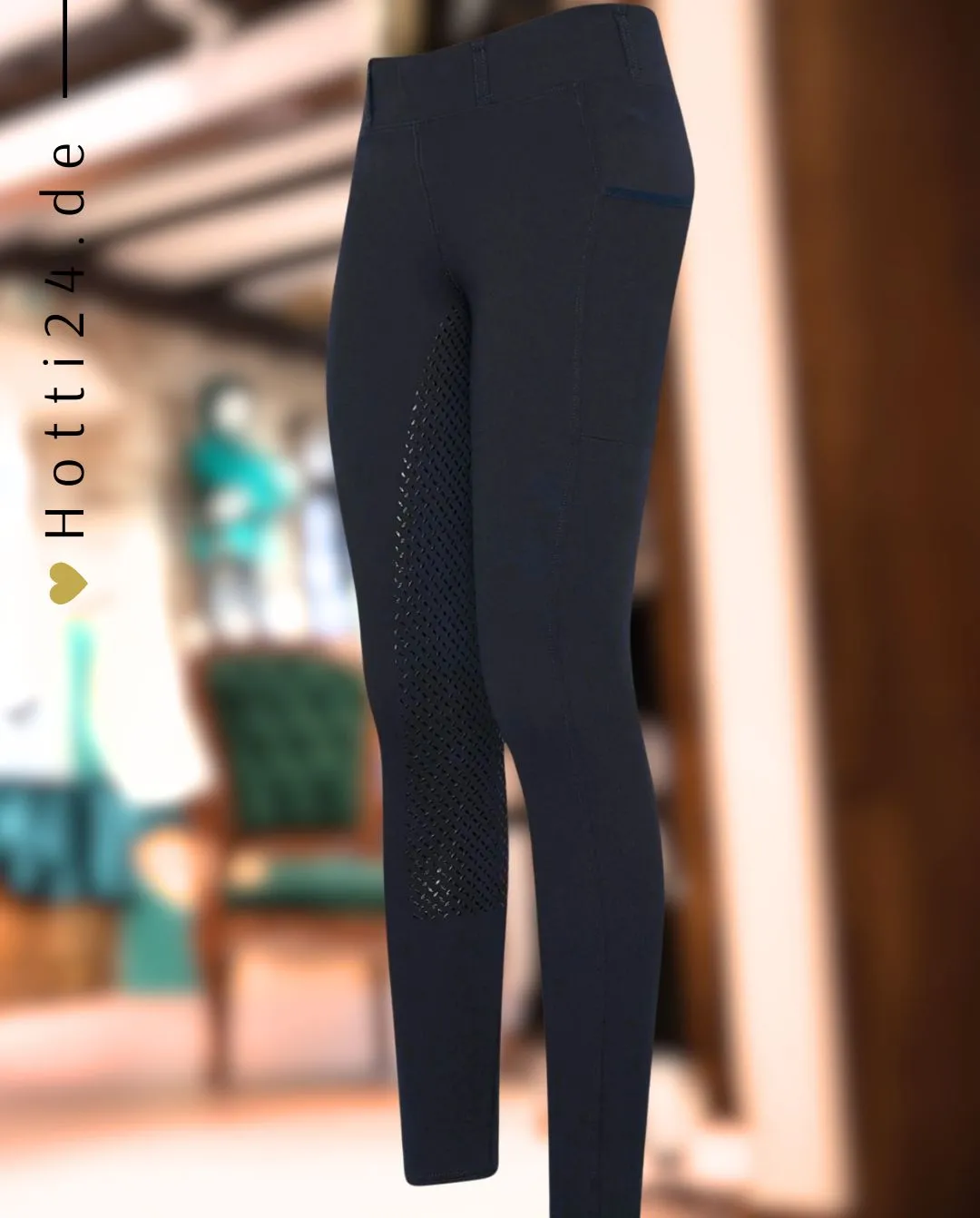 HV POLO »Kinder Reitleggings HVPLuci FullGrip Navy