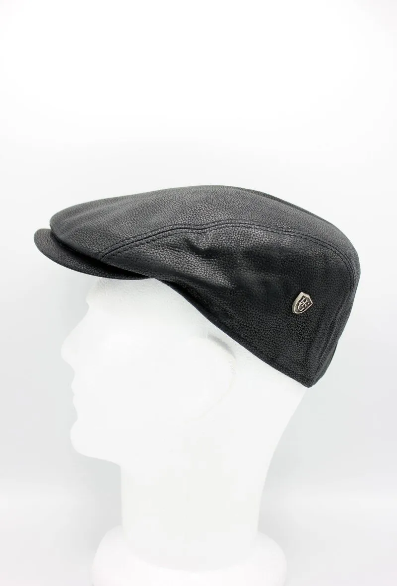 Italian Flat Cap in genuine leather