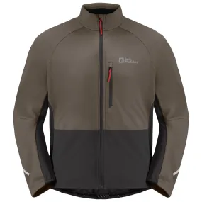 Jack Wolfskin MOROBBIA JKT M Softshelljacke Herren cold coffee im Online Shop von kaufen