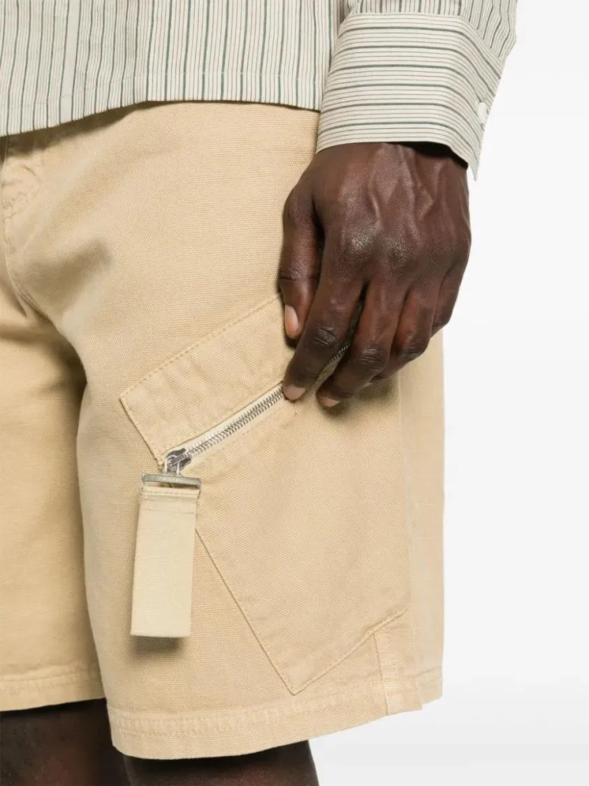   Jacquemus  Cotton Shorts Brown  Legere Shorts 