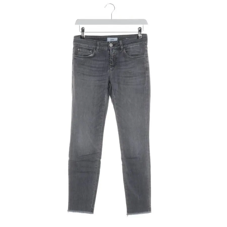 Jeans Slim Fit W24 Grau