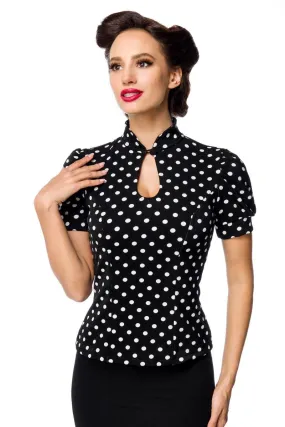 Jersey-Bluse (Grösse: M)