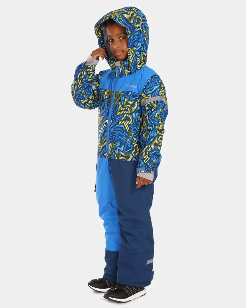 Kinder-Skioverall Kilpi PONTINO-J blau 110-116