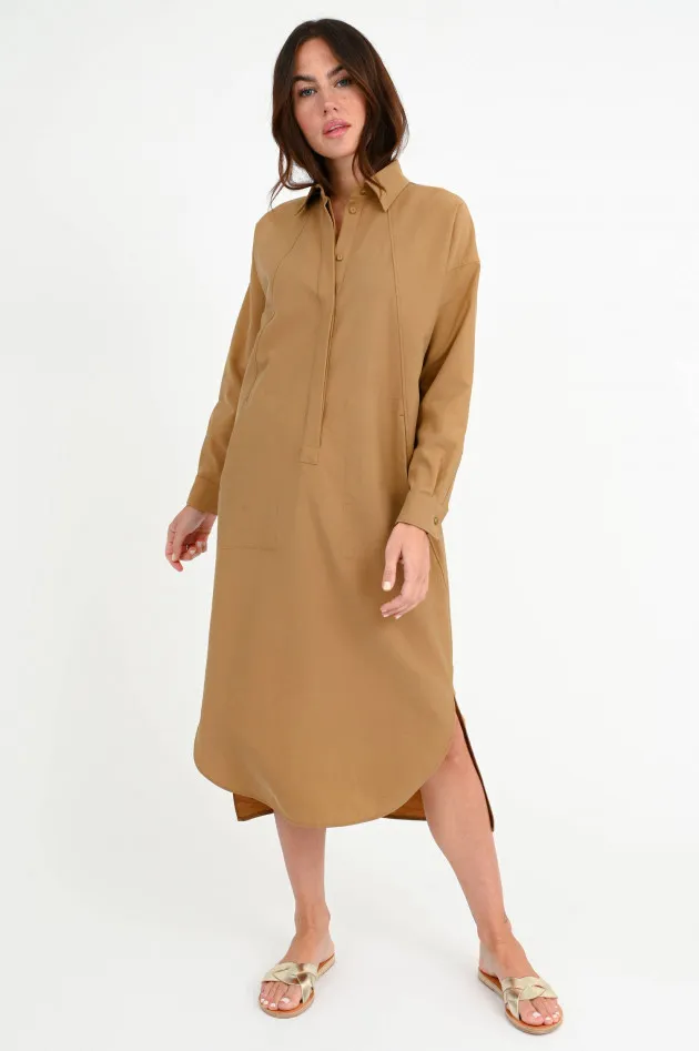 Kleid ESULE in Safaribraun