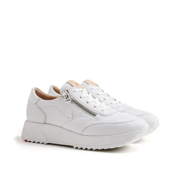 Lloyd Damen Sneaker Low Top Glattleder EXTRALIGHT WEIß 11-775-01