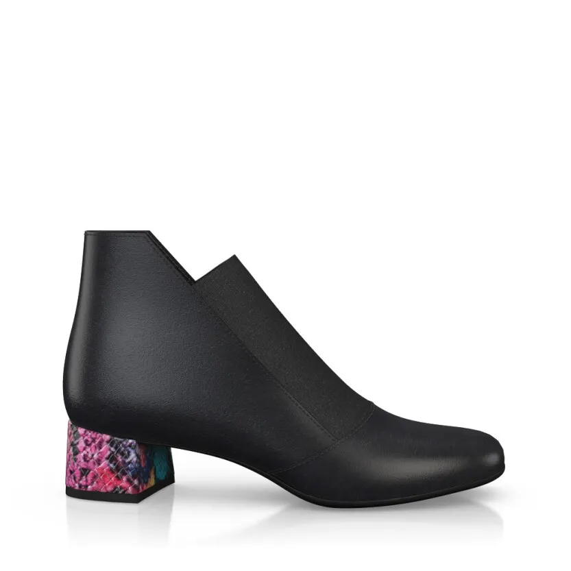 Low Top Stiefeletten mit Absatz 32303