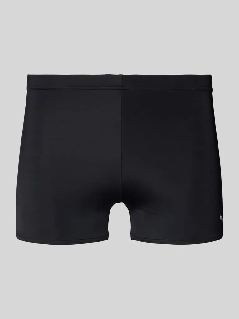 Puma Badehose mit Label-Print (black) online kaufen