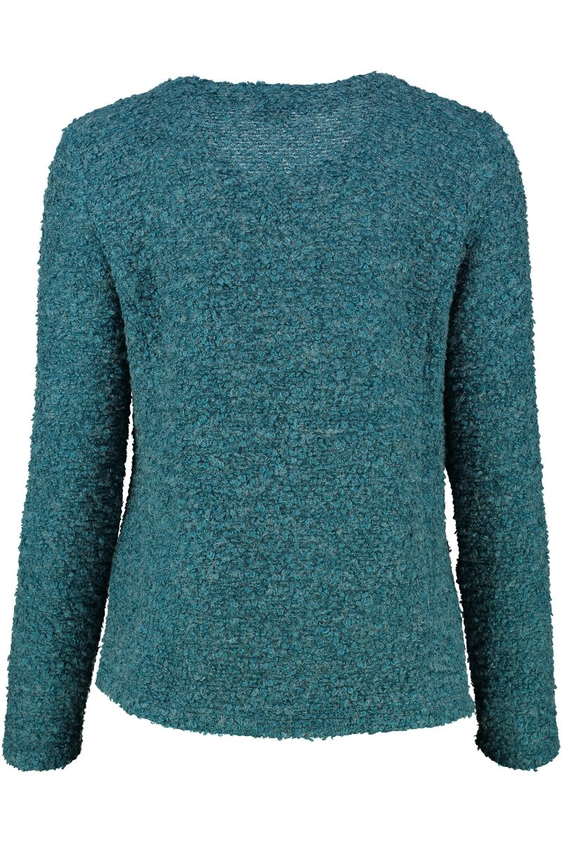 RABE Strickjacke petrol  in Bouclé-Qualität