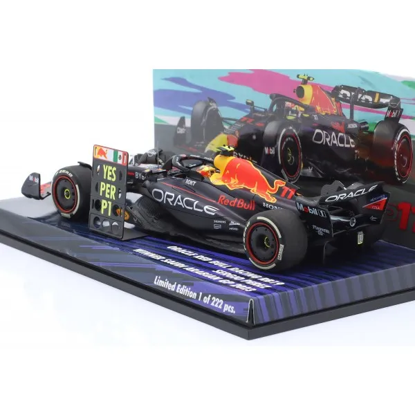 Sergio Pérez Oracle Red Bull Racing RB19 Sieger Saudi-Arabien GP 2023 Limitierte Edition 1:43