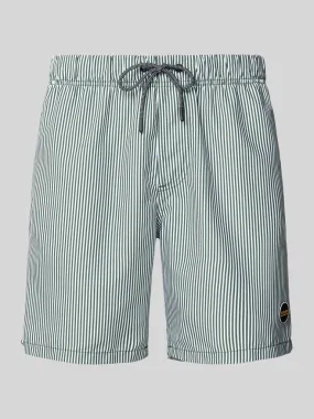 Shiwi Badehose mit Streifenmuster (oliv) online kaufen