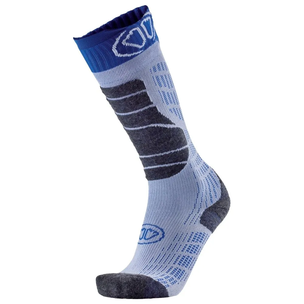 Socken Sidas ---Ski Comfort Plus Blanc Bleu