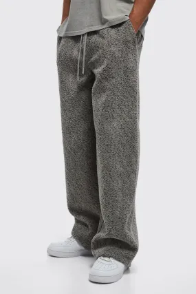 Strukturierte Cargo-Hose mit geradem Bein