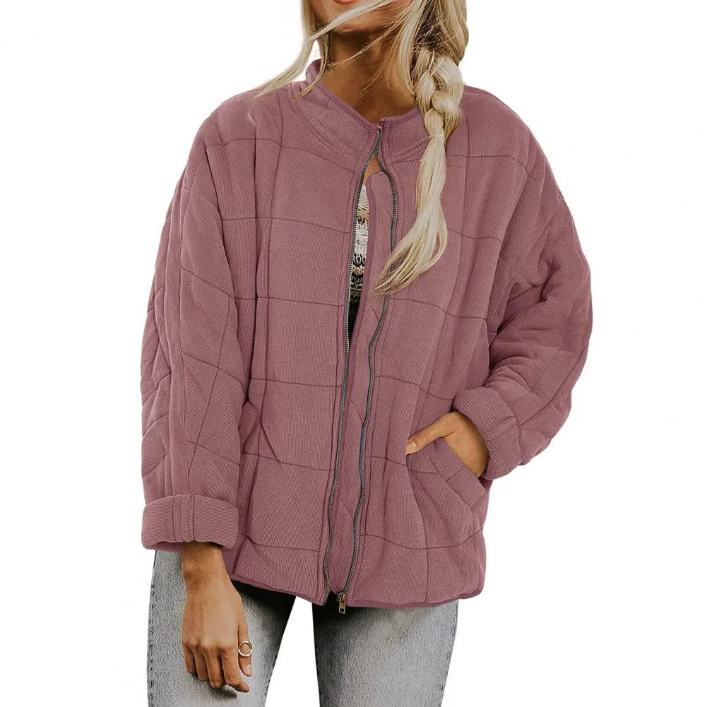 Waltraud | Trendige und warme Streetwear-Jacke mit Reißverschluss