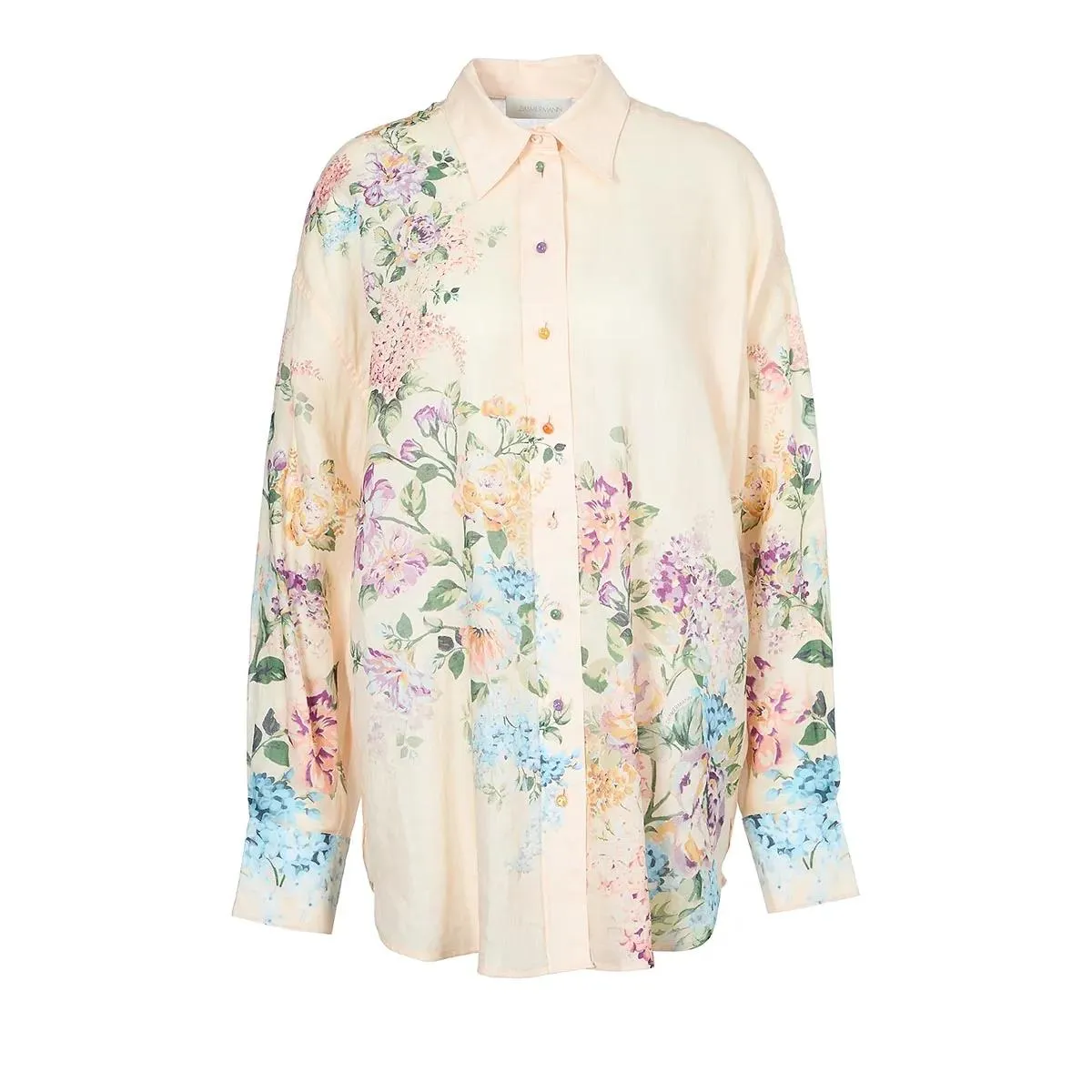   Zimmermann  Halliday Relaxed Shirt weiß  Top 