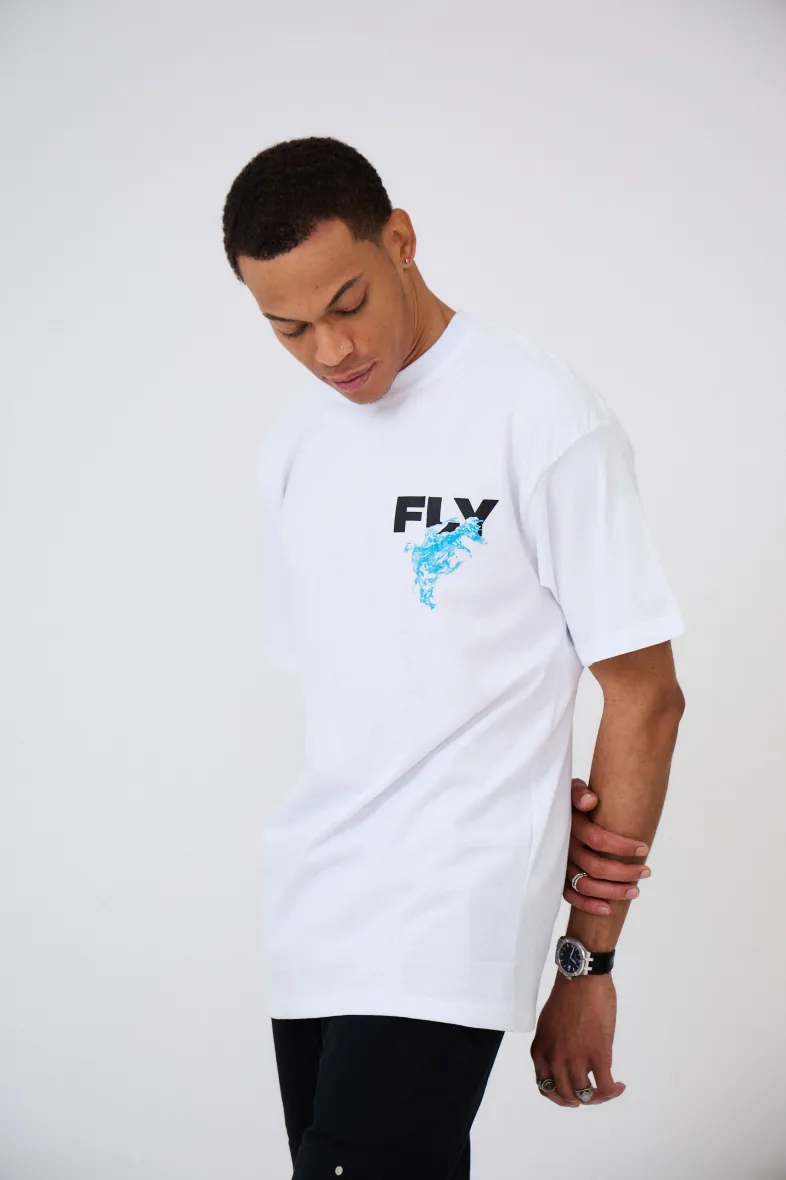 Übergroßes bedrucktes T-Shirt